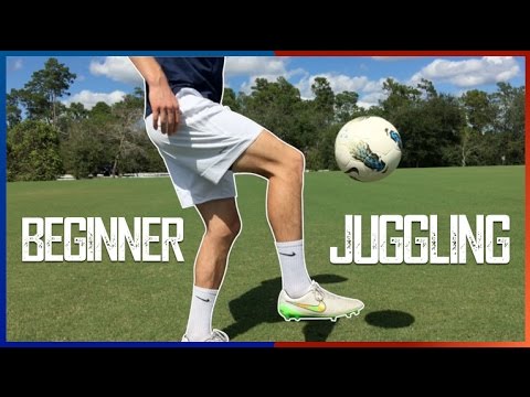 Juggling a Soccer Ball for Beginners | Training
