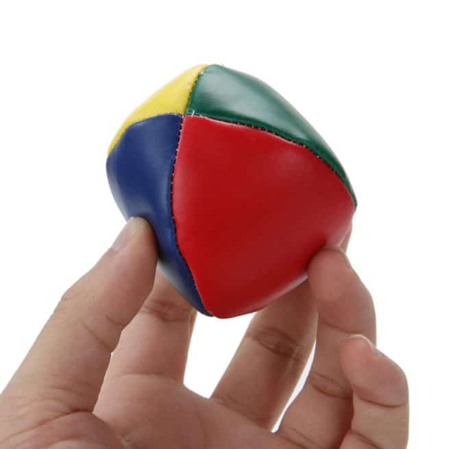 1pc 5cm/1.96" Fun And Exercise Child Magic Circus Juggling Balls Classic Bean Bag Juggle Beginner Kids Toy Kids Interactive Toys